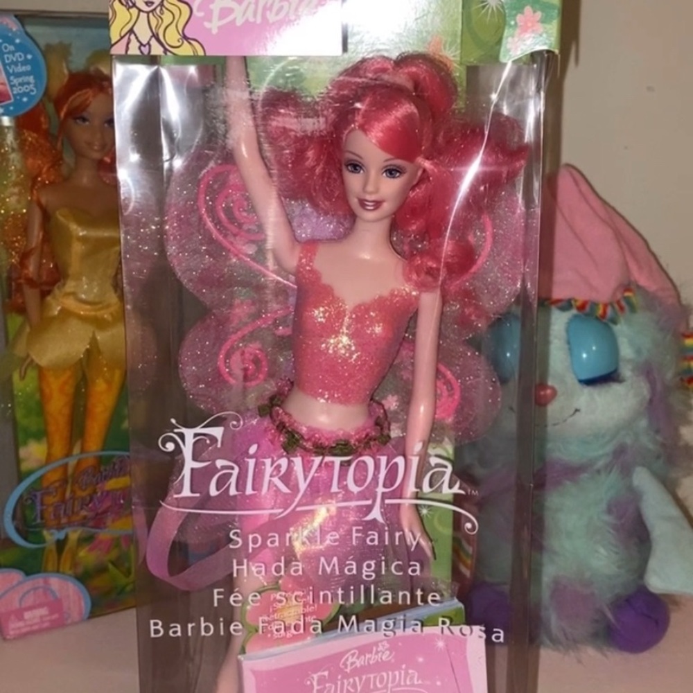 Barbie Fairytopia Pink Sparkle Fairy Doll